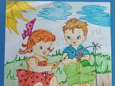 Летом на берегу