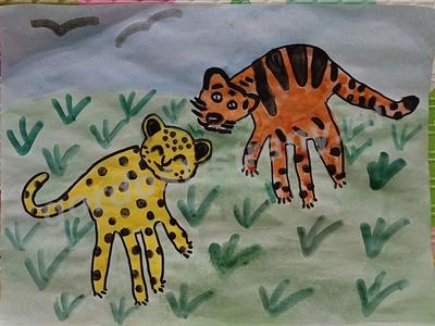 Мои друзья тигрята