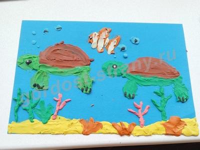 Черепахи плывут...