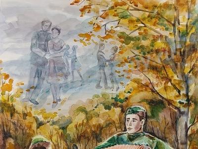 В лесу прифронтовом