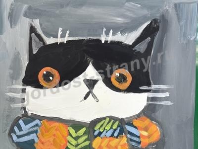 Осенний котик