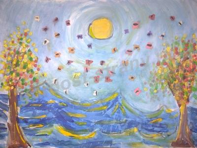 Бабочки на море