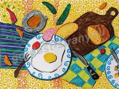 Натюрморт с утренней симфонией