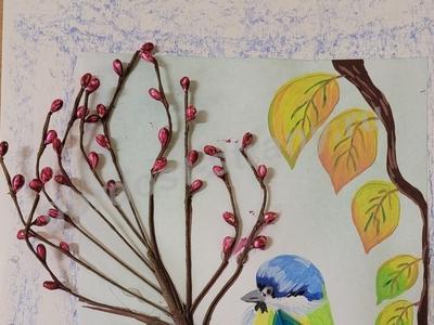 Желтогрудая синичка