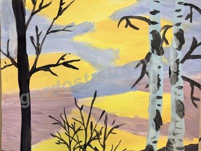 Зимний пейзаж