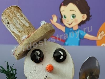 Креативный снеговик