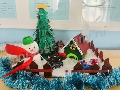 Зимний домик