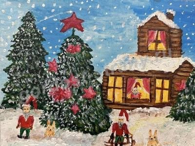 Зима - белая сказка 