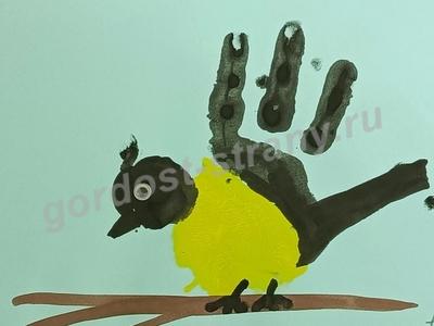 Как к нам синички прилетели