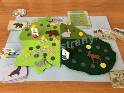 Настольная игра «Путешествие по Кольскому полуострову»