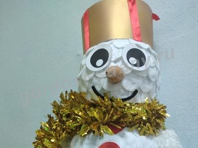 Весёлый снеговик