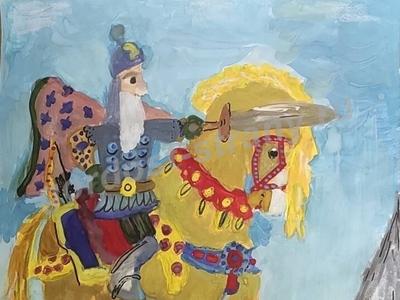 Богатырь- защитник родной земли