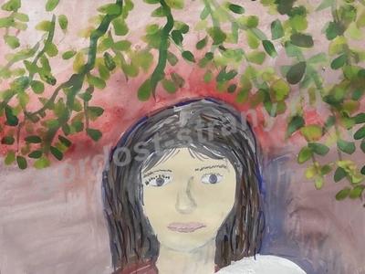 Портрет с гусем