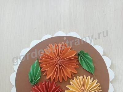 Панно с цветами