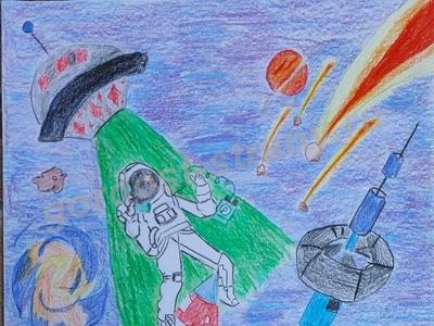 Привет из космоса.