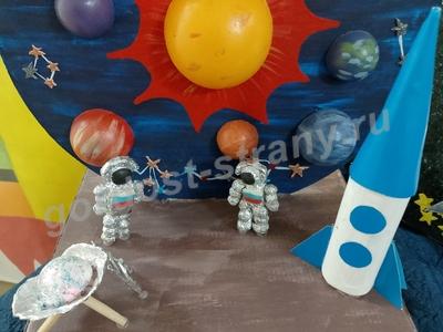 В открытом космосе