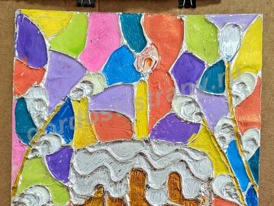 Пасхальный витраж