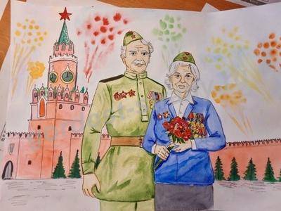 Спасибо бабушке и деду за Великую Победу!