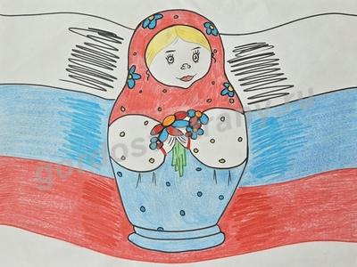 Русская матрёшка 